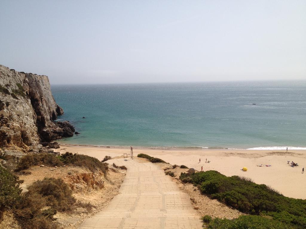 Beach Front Apartment 1 Sagres Rum bild